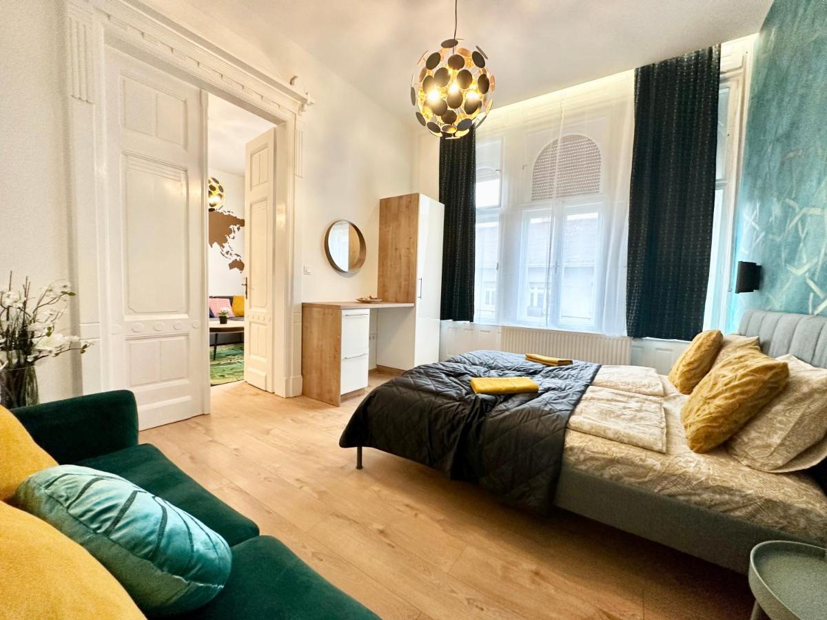 בודפשט Luxory Design Apartment#Bakats#Freeparking#8Ppl מראה חיצוני תמונה