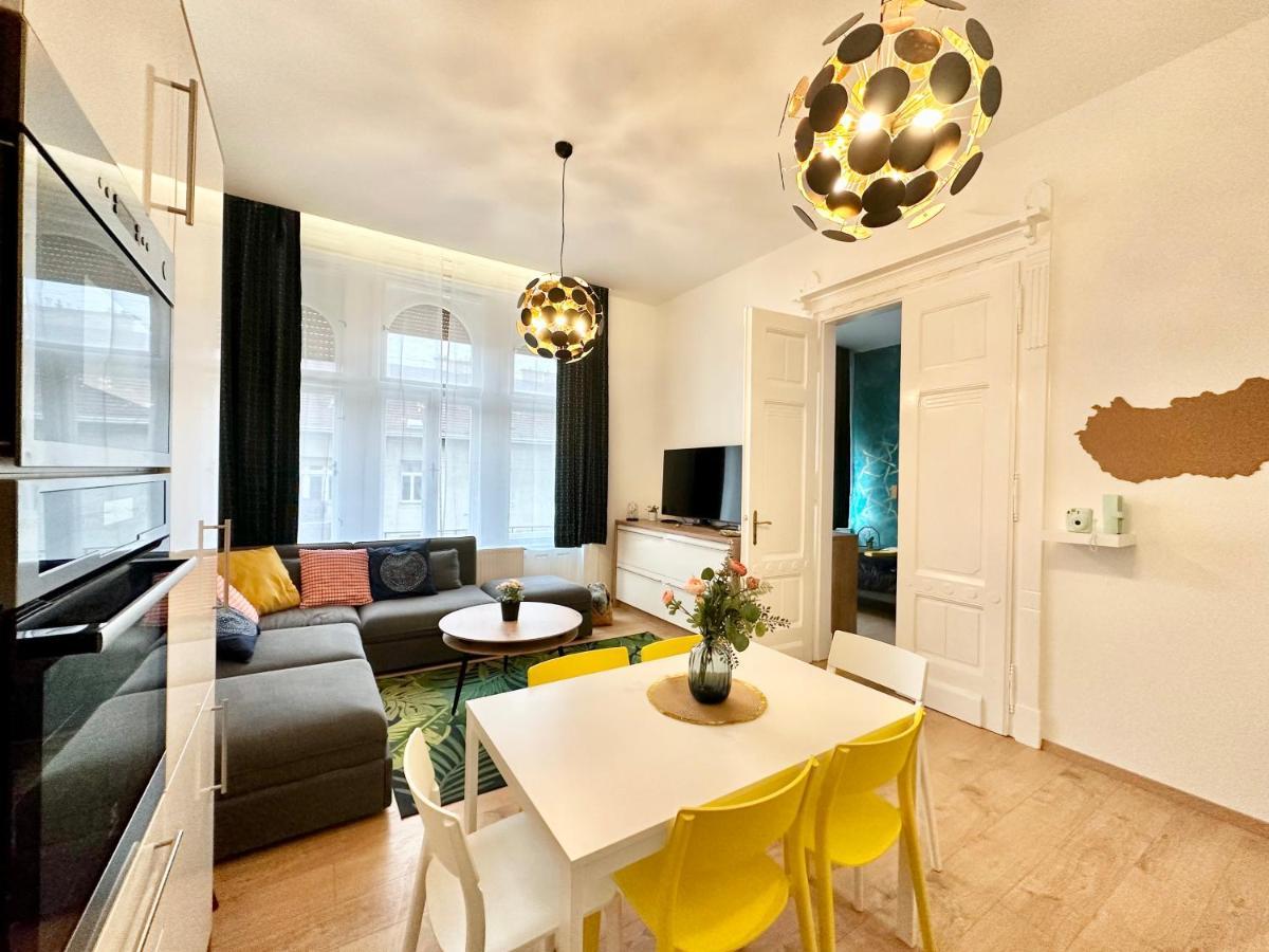 בודפשט Luxory Design Apartment#Bakats#Freeparking#8Ppl מראה חיצוני תמונה